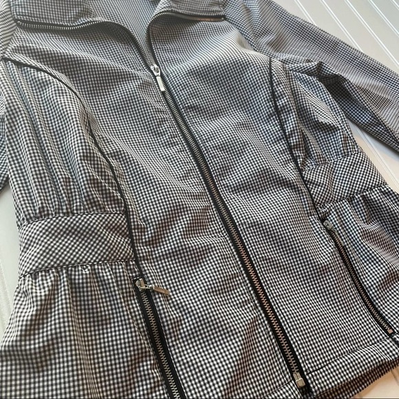 Drapers & Damon Jacket Black White Size XSP Petite Gingham office - Picture 7 of 10